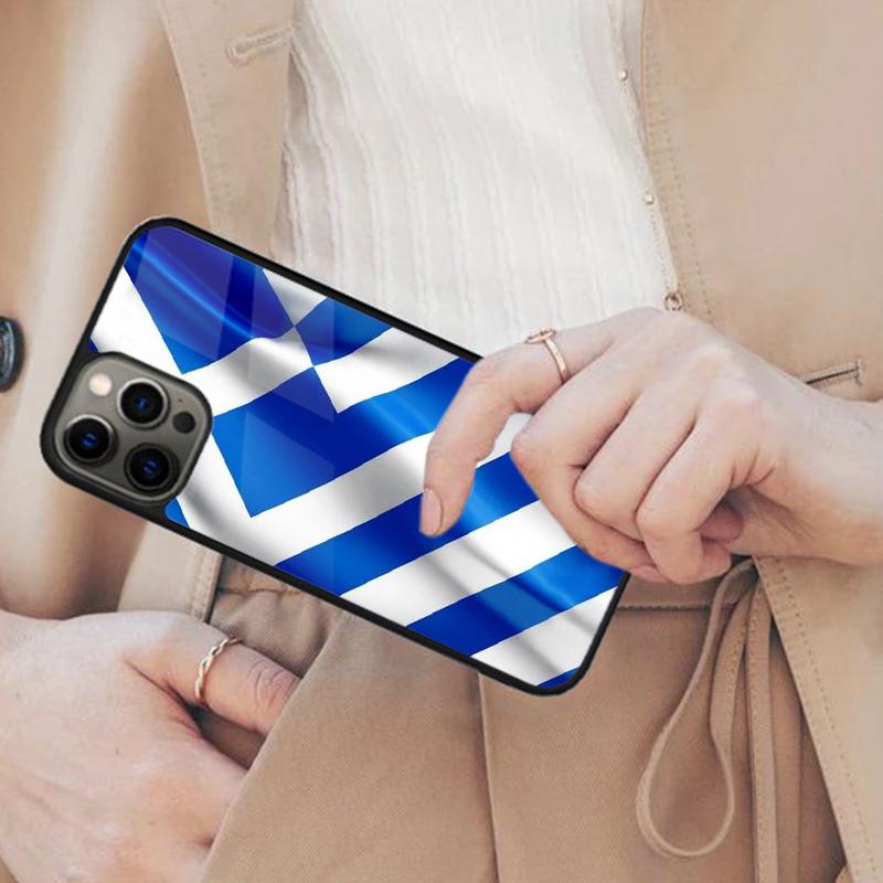 

Greek flag Greece cross Magnetic Phone Case For APPLE iPhone 17 Air 16 14 13 12 Pro Max 15 Plus Charge With MagSafe Cover iPhone 14