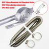 90Elbow 15cm 60cm 120cm 25mm With Clamps Exhaust Pipe Tube Elbow Connector For Car Heating Parts Eberspacher Webasto Boat Heater