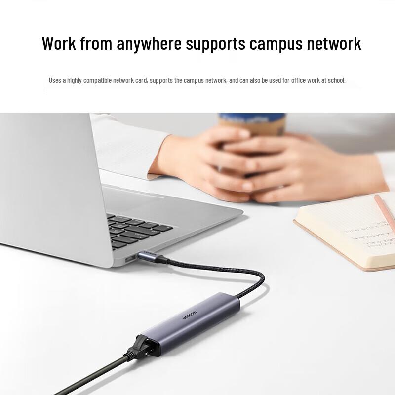UGREEN CM475 4-in-1 USB-C Hub with Gigabit Ethernet
