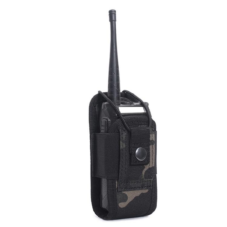 Radio Pouch Military Walkie Talkies Holster Waist Bag Holder Pocket