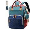 Outdoor Baby Backpack with Large Capacity Insulated Milk Compartment and Urine Pad, Mother and Baby Bag 16 A High-end Scientifically Designed