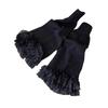 1 Pair Winter Calf Covers Lace Trim Knitted Anti-slip Solid Color Elastic Lolita Style JK Cosplay Performance Daily Wear Sports