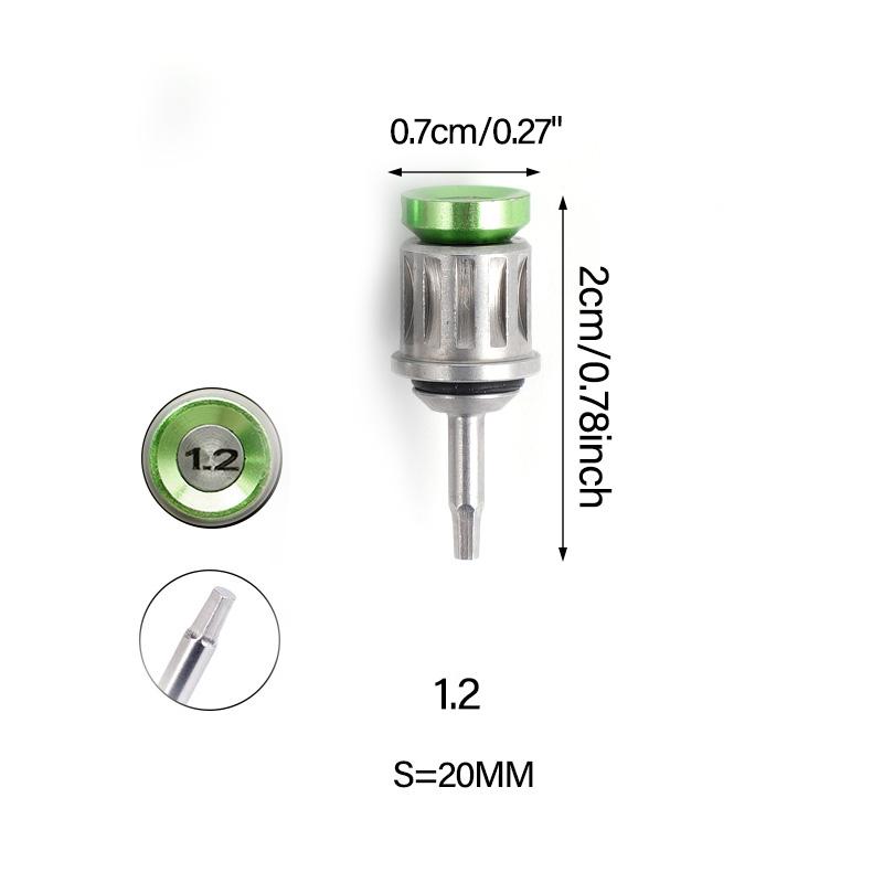 1 Stk. Dentalimplantatschrauben Drehmomentschraubendreher Schraubenschlüssel Universal Prothetische Treiber Zahnmedizinische Instrumente Werkzeuge Für Zahnarzt Material