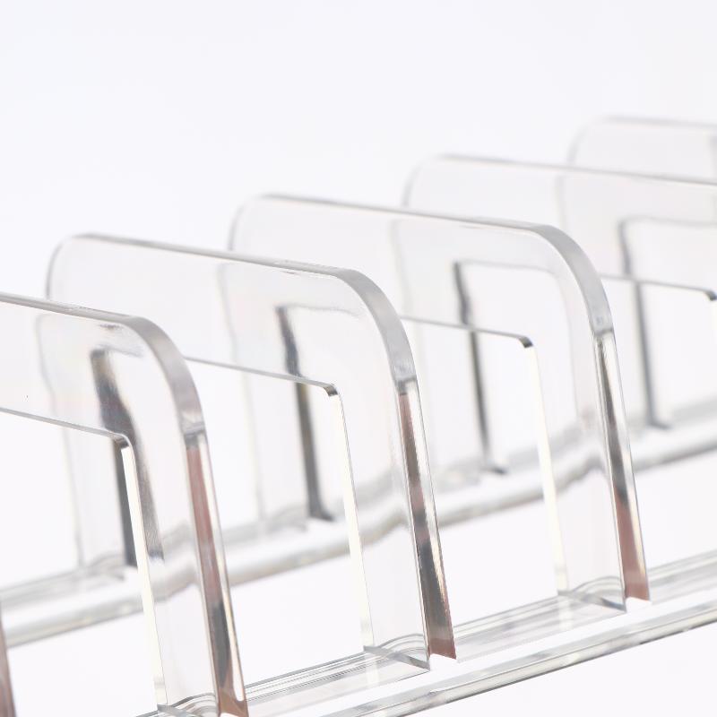 1Pcs Cd Display Rack Clear Acrylic Cd Holder Organizer Up To 14 Standard Cd Cases Media Shelf Storage Solution