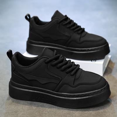 Spring Men's Board Shoes Work Wear-resistant Shoes Fashion Single Shoes Non-slip Versatile Casual Shoes Simple Board Shoes