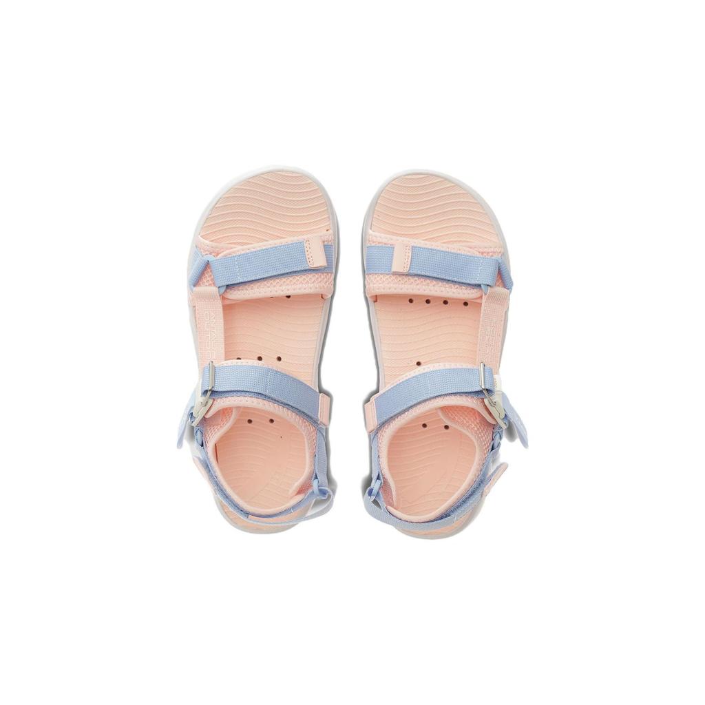 Anta Breathable Open-Toe Beach Sandals Kids Sandals White Blue Pink 322236960-2