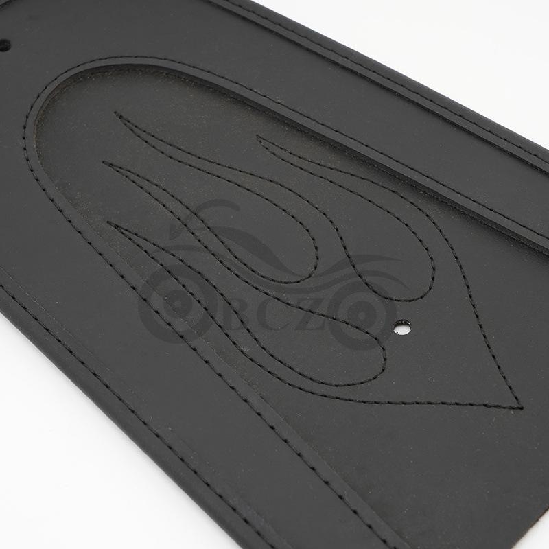 Flame Rear Seat Leather for Harley 883 XL1200 X48 Motorcycle Accessories