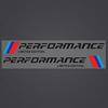 2PCS Car Door Sticker Decal for BMW M3 M5 X1 X3 X5 X6 E36 E39 E46 E30 E60 E92 Series (Black)