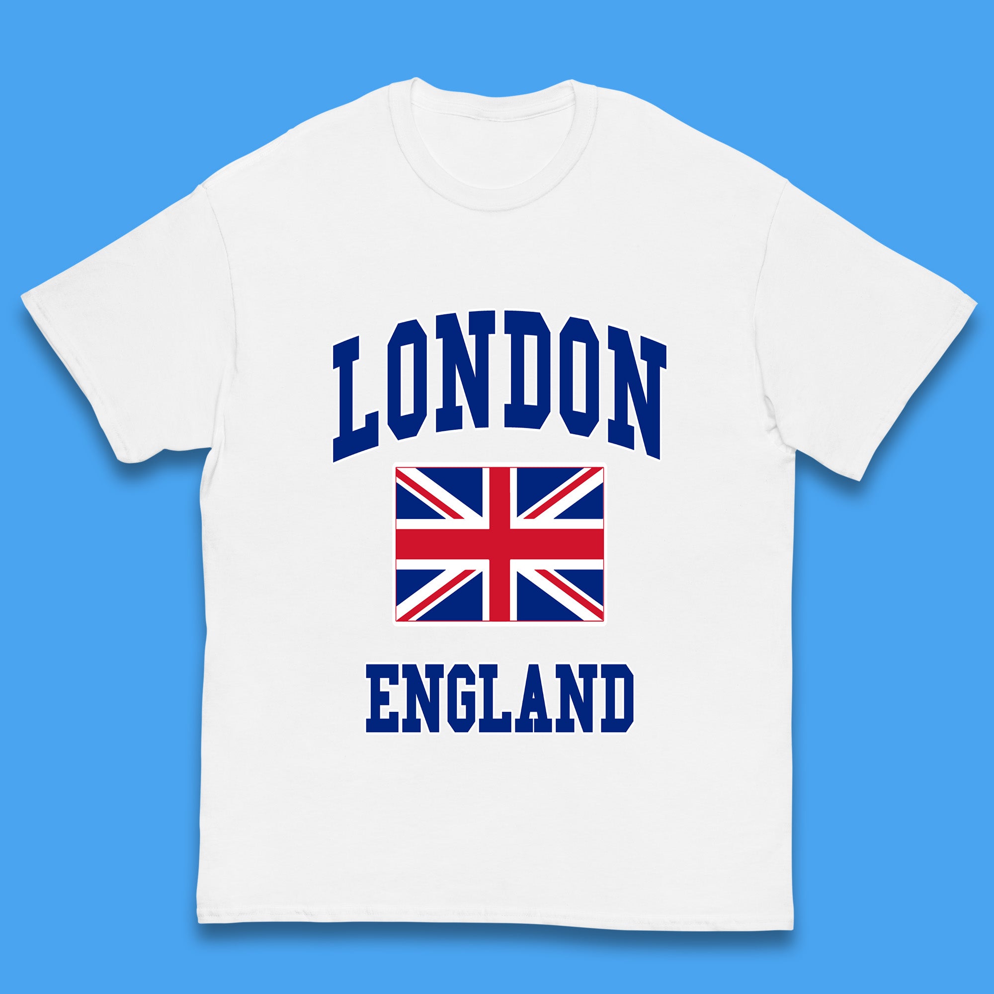 London England Flag Great Britain United Kingdom Uk Union Jack Souvenir British Flag Kids T Shirt 160