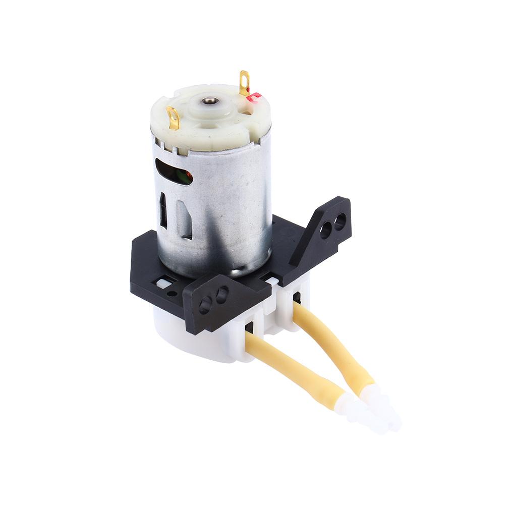 12V 300mA D2 2 x 4 Dosing Pump Peristaltic Head For Lab Chemical Water