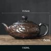 Purple Pottery Teapot Tea Cup Ceremony accessories Kung Fu Tea Set Pure Handmade Teapot Teapot for Tea Puer Kettle,