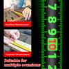 5/7,5/10M Metrisches Maßband Selbstverriegelnd Fluoreszierendes Stahlmaßband Hohe Präzision Verschleißfeste Lineal Messwerkzeuge