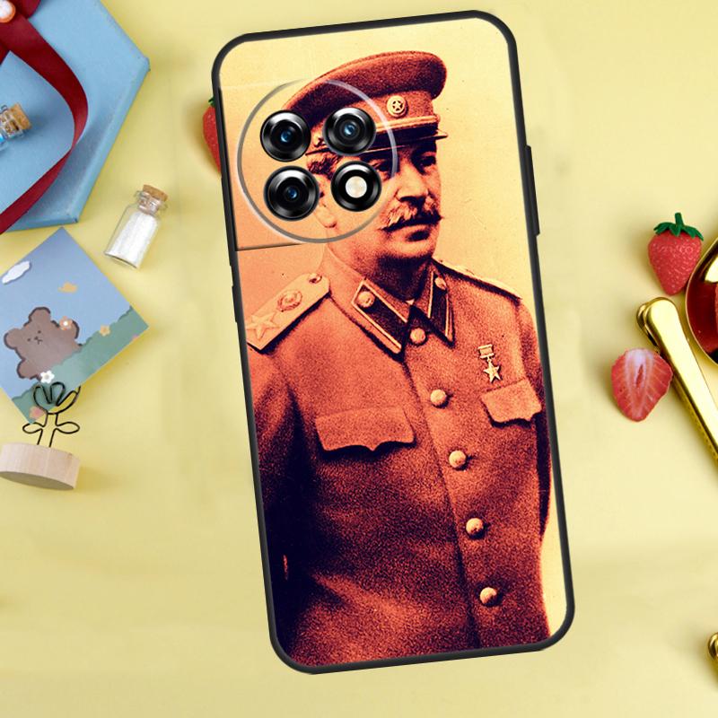 Russian Commander Stalin Case For OnePlus 15 13 12 11 9 10 Pro 13T 13R 12R 10T 8T Nord 5 CE 3 4 2 Lite N20 N30 Cover