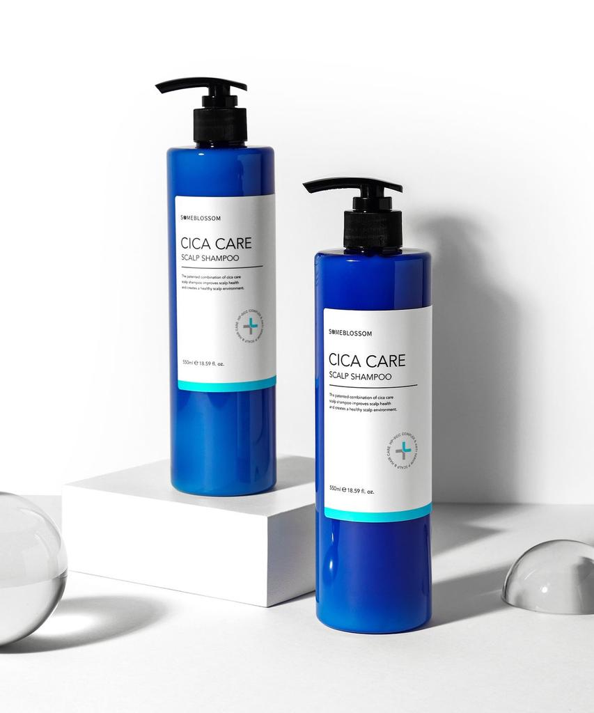 Cica Care Scalp Shampoo 550ml X 2