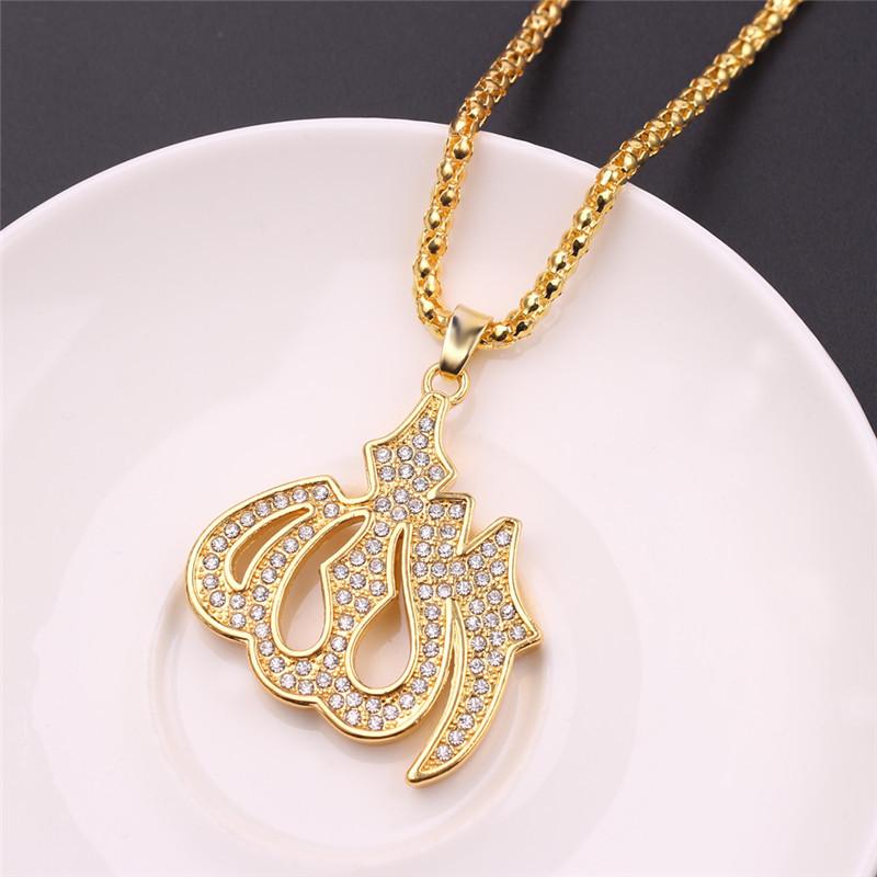 European and American Hip-hop Jewelry Rhinestone Jewelry Pendant Necklace Men's Clothing Old Money Style