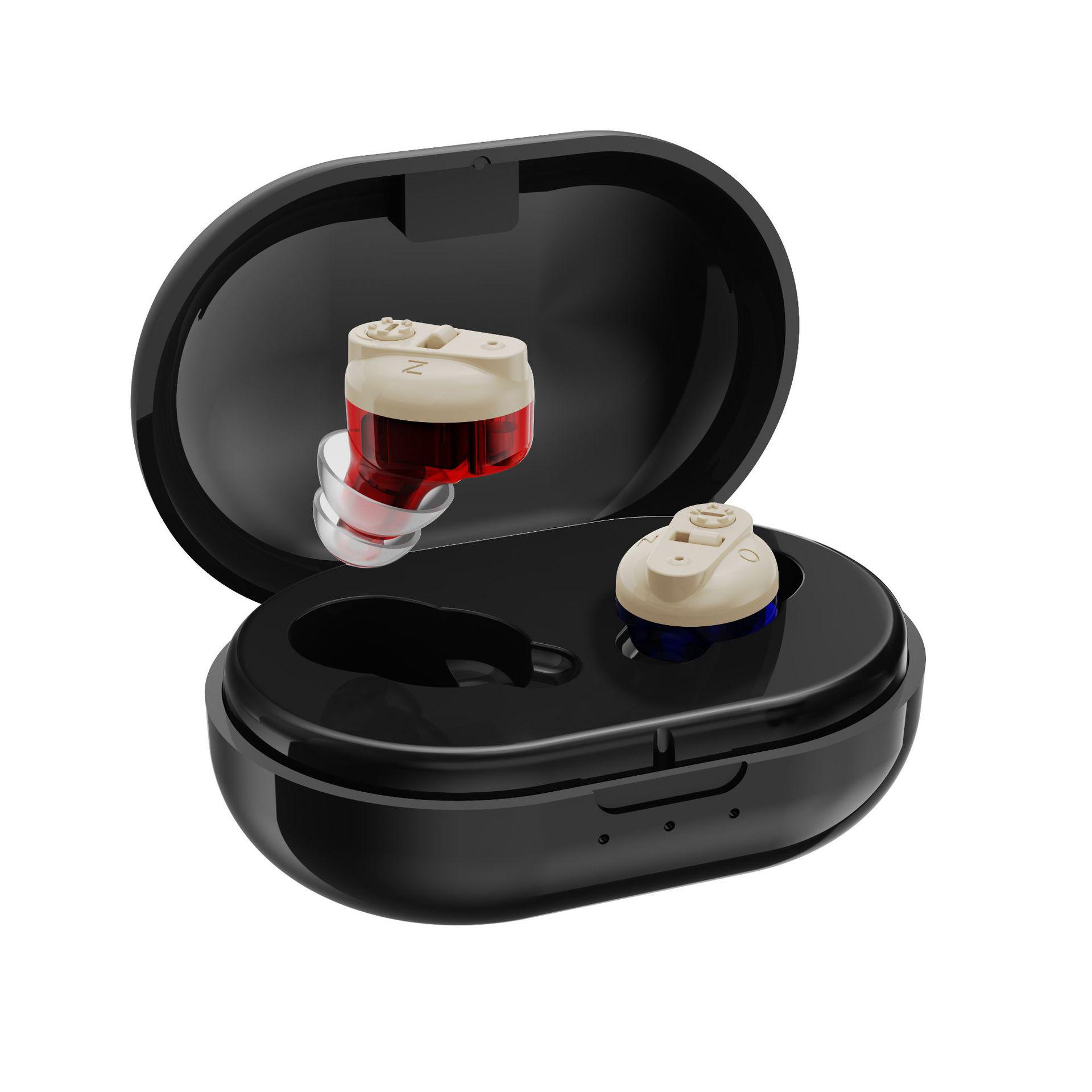 Magnetic In-Ear Hearing Aid with Noise Reduction