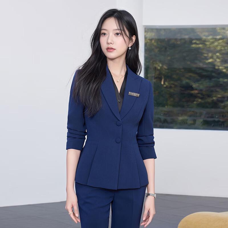 

Women s Professional Two-Piece Suit (Blazer & Trousers/Skirt) 3XL