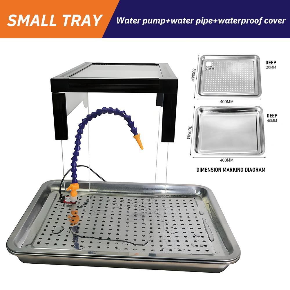 

Jewelry Carving Dust Enclosure Acrylic Grinding Dustproof Cover Jade Craft Carving Dust Box Dust Extraction Polishing Cabinet