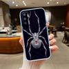 NH40 Spider Transparent Phone Case for LG K22 K30 K40 K40S K41 K42 K50 K50S K51 K51S K52 K61 K62 K71 K92 Q60 Q61 V40 V50 V60
