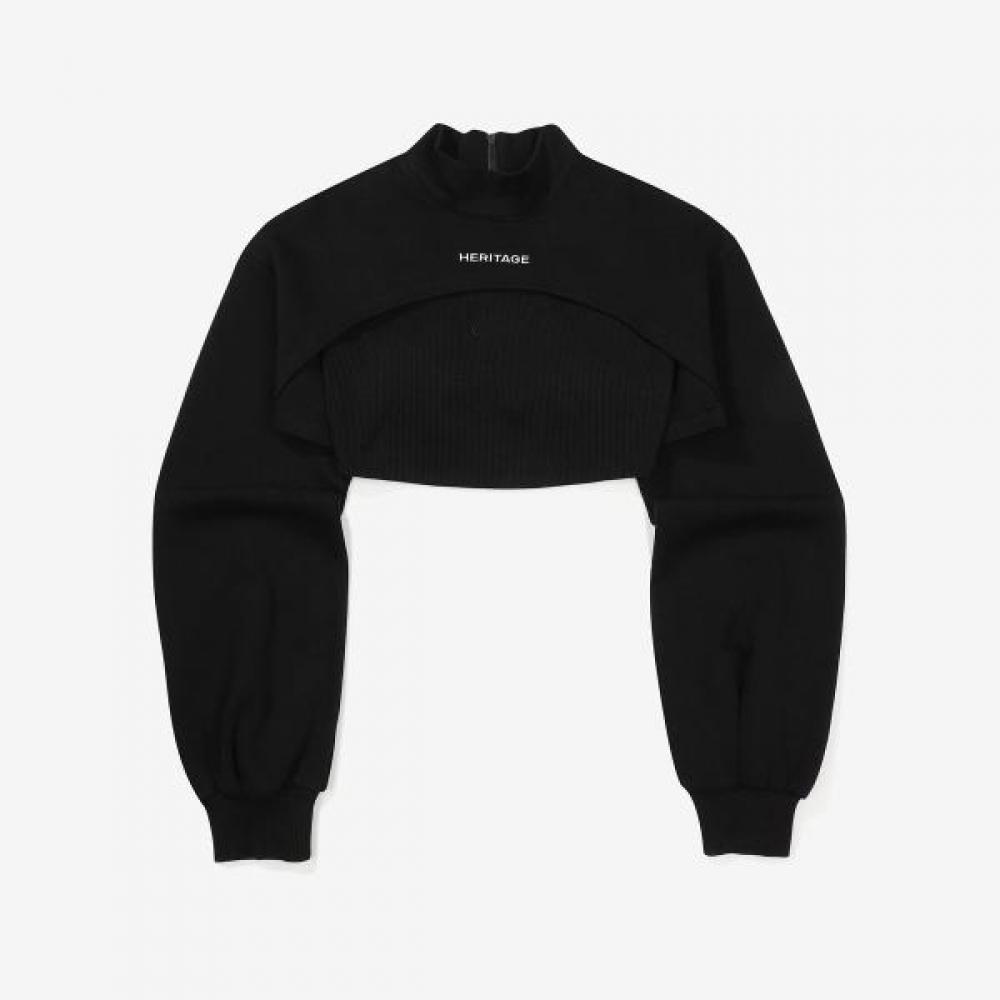 Fila Bra Top Layered Sweatshirt blacks/95