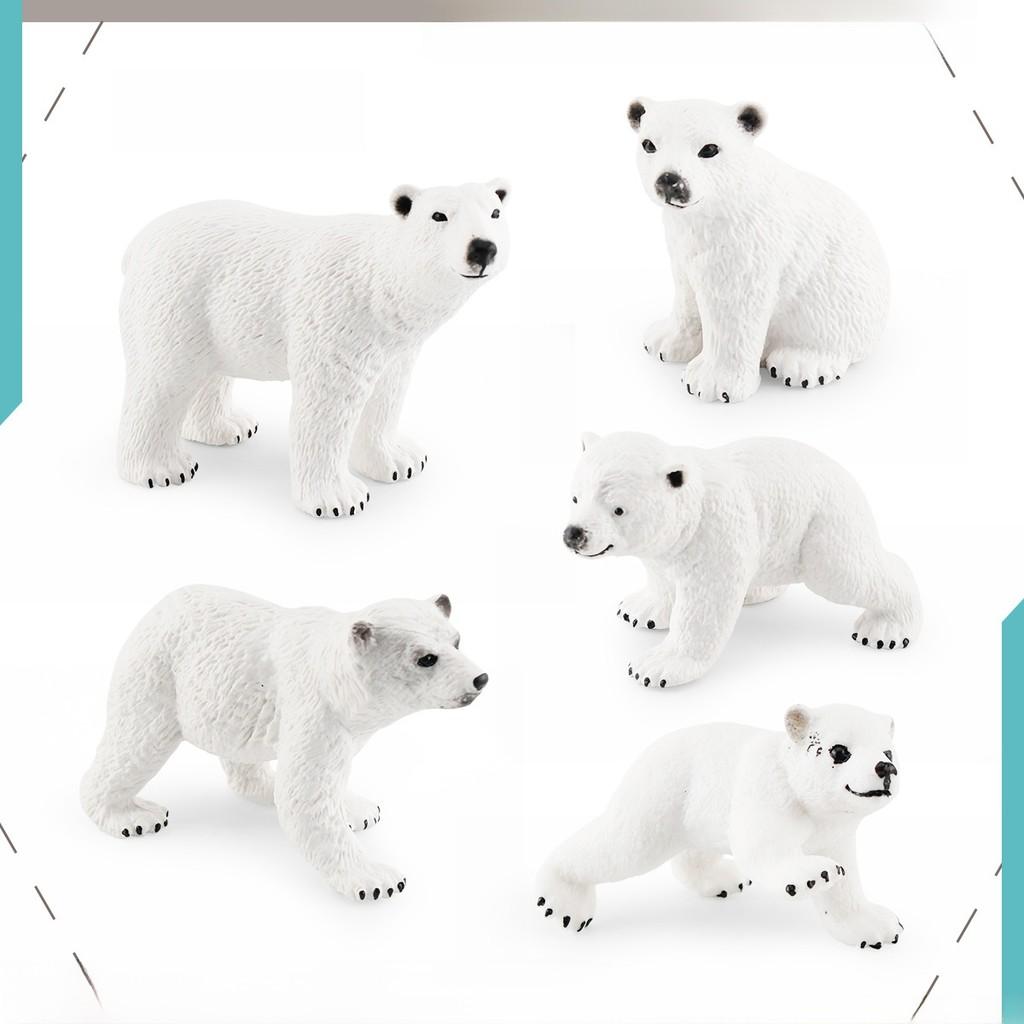 Arctic Animal Pvc Model For Kids Educational Display And Collectible Toy