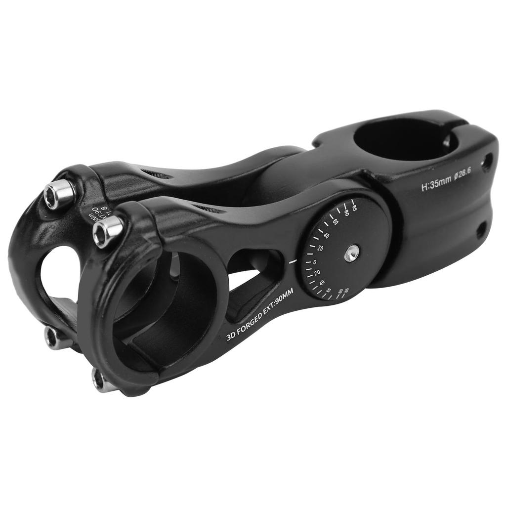 Aluminum Alloy Mountain Bicycle Adjustable Hollow Handlebar Stem Cycling Stems Accessory