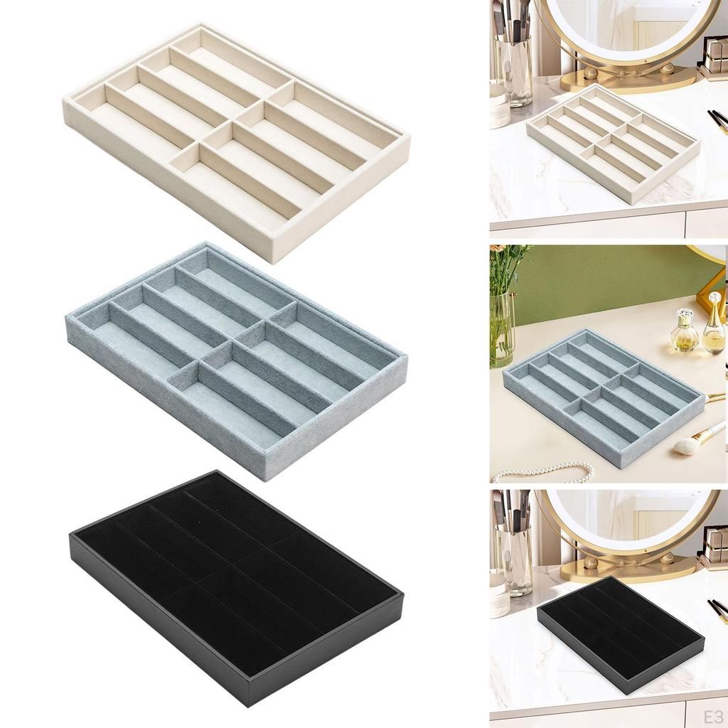 Eye Glasses Holder Container Eyeglass Sunglasses Organizer Case 8 Grids Multifunctional