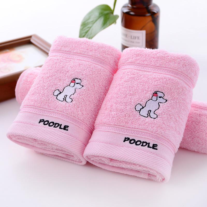 Jieliya Pure Cotton Cartoon Baby Face Wash Towel - Ultra-Absorbent Children's Towel