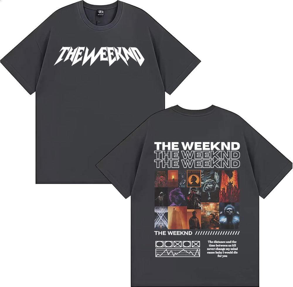 The Weeknd After Hours Til Dawn Album Cover Tee Shirt Unisex Women Harajuku Fashion Gothic Tshirt High Quality 100 Cotton T Shirt
