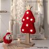 Christmas Wool Felt Tree Ornament For Holiday Decor And Scene Setting