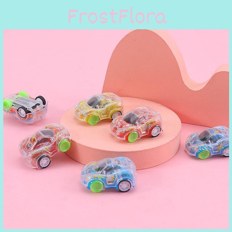 Simulation Mini Inertial Transparent Graffiti Car Model Children Toy For Toddler Development And Parentchild Play
