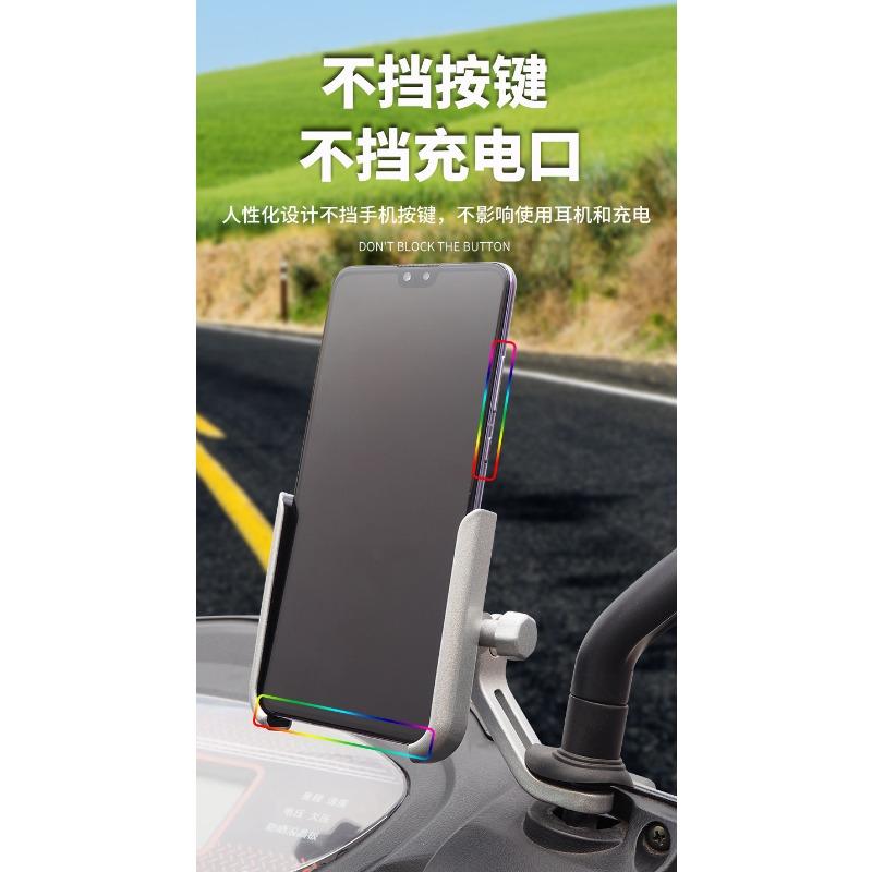 Full Metal Shockproof Motorcycle Phone Holder For Bike Navigation