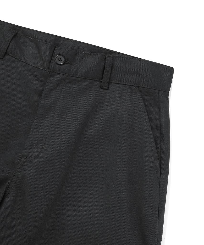COLUMBIA UNIVERSITY Nyc Label Cp Loose Fit Double Knee Pants Black