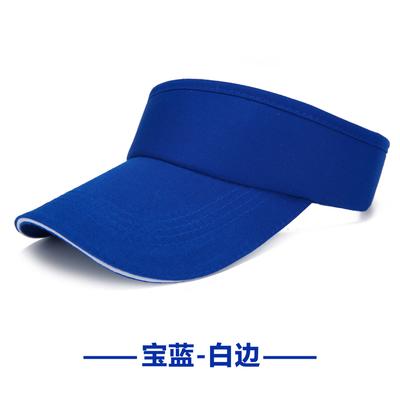 Adjustable Sports Visor Cap Lightweight Breathable Sun Protection Outdoor Running Golf Tennis Hat with Curved Brim and Sweatband for Men and Women