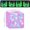 Glow In The Dark Ice Cubes Sensory Toys Soft Stretchable Texture Perfect For Stress Relief Kids Adults Home Travel
