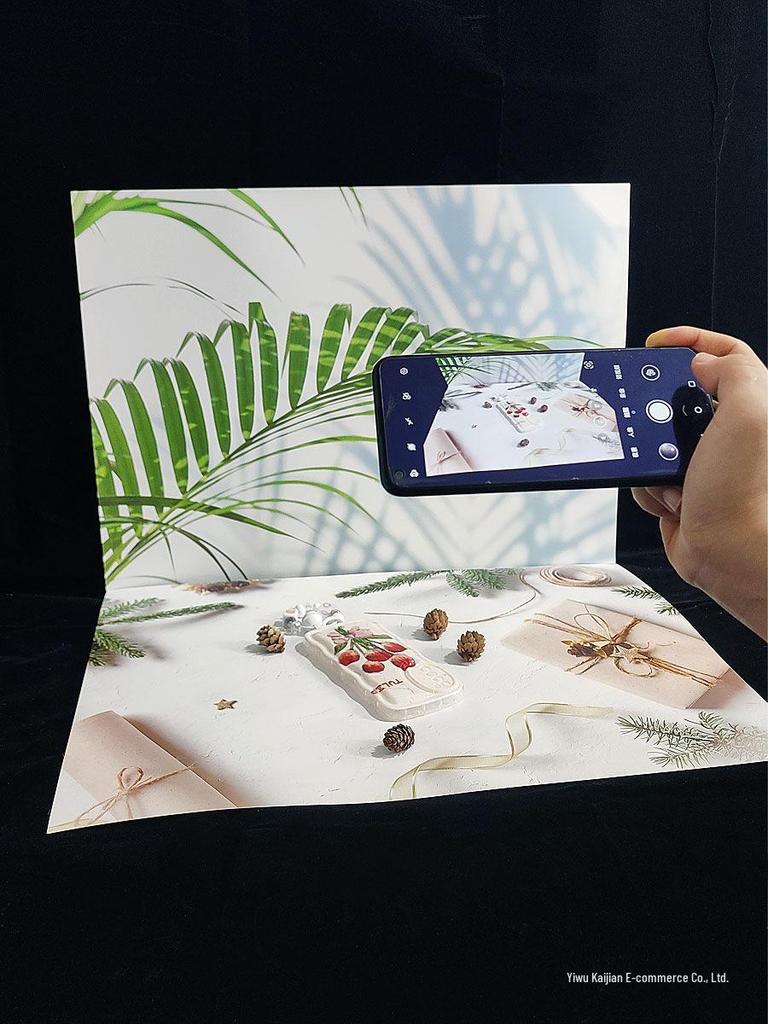 Double-Sided 3D Photo Backdrop for Food Photography and Still Life Props