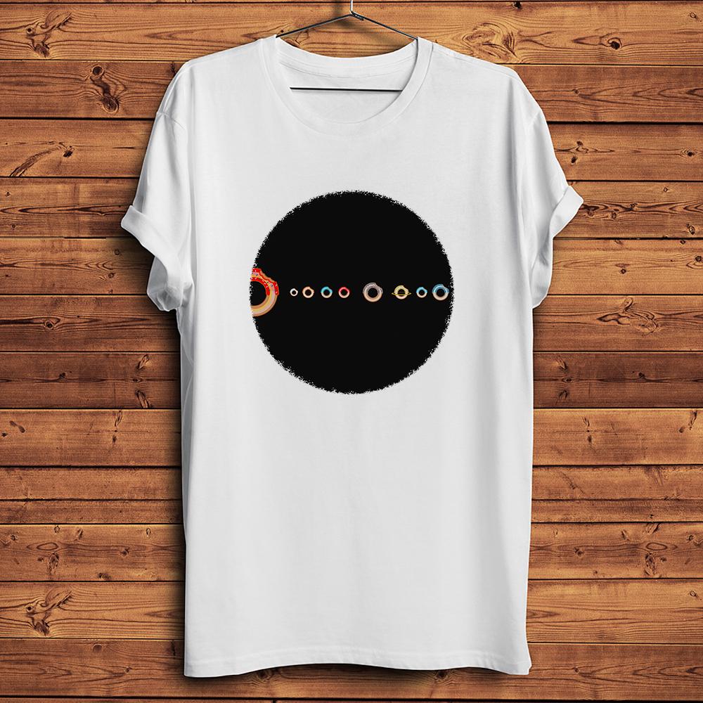 

Doughnut Donuts Solar SystemPlanets Record Funny Geek T ShirtUnisex Casual Unisex Streetwear Tshirt Nosticker Breathable Print S