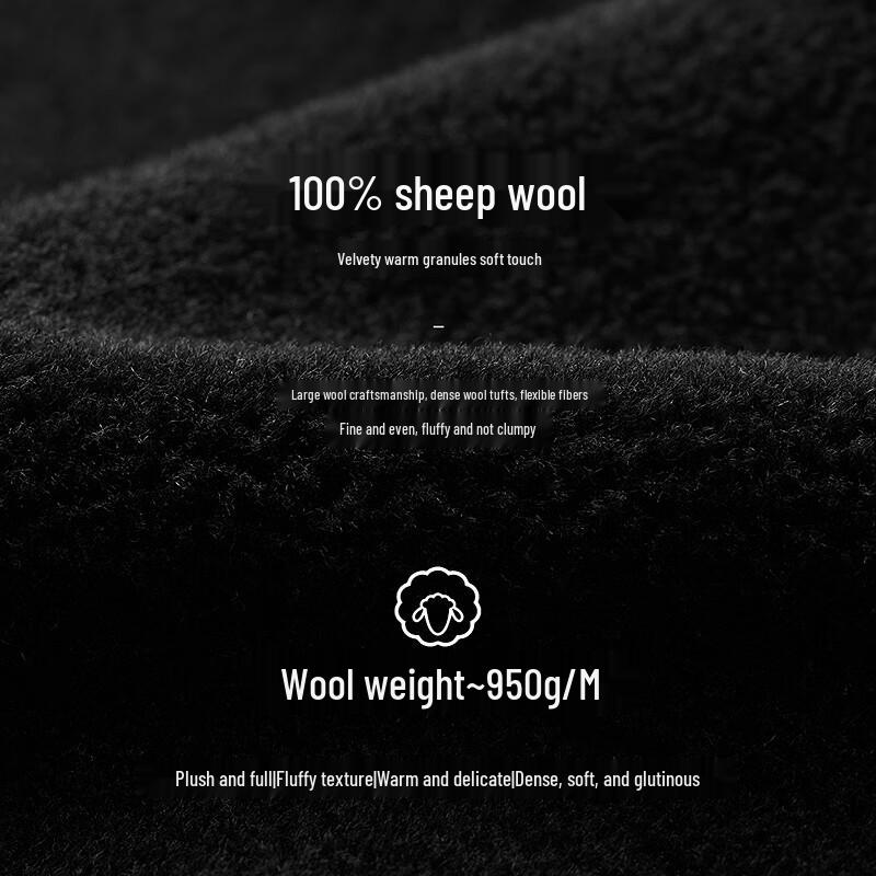 Women's Faux Fur Stand Collar Wool Blend Coat