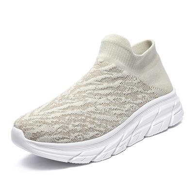 Fashion Large Size Spring and Autumn Men's and Women's Lace-up Sports Casual Shoes Walking Running Breathable Non-slip Loafers