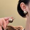 Vintage Leopard Pearl Earrings For Women