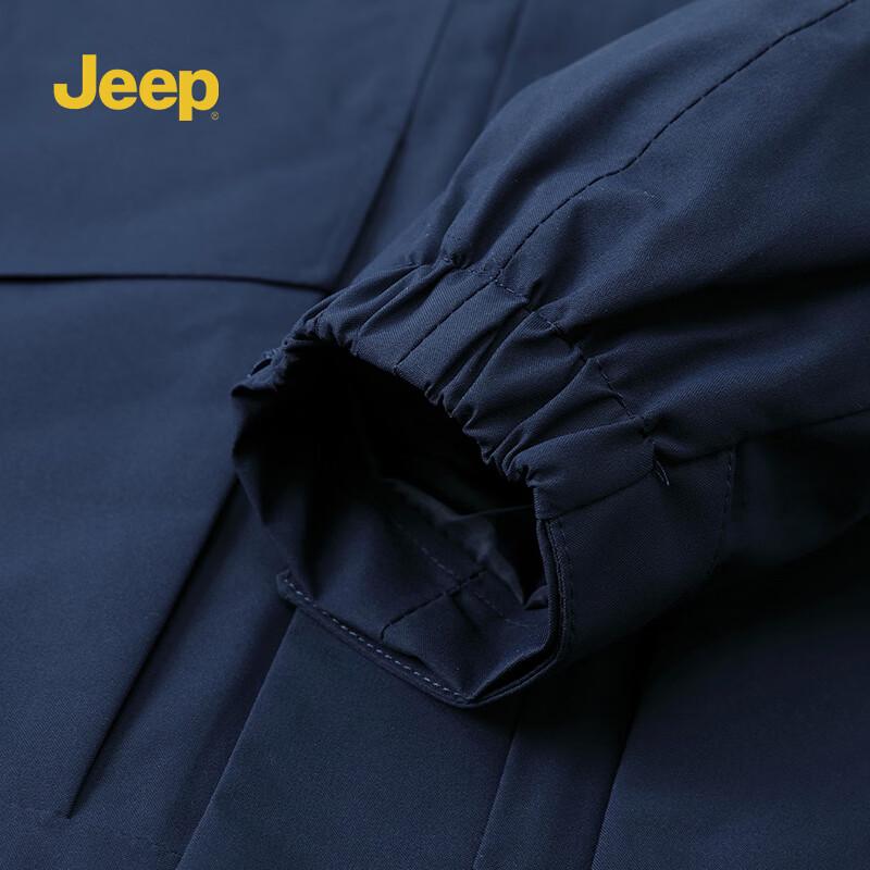 JEEP Men's Outdoor Multi-Pocket Windbreaker Jacket