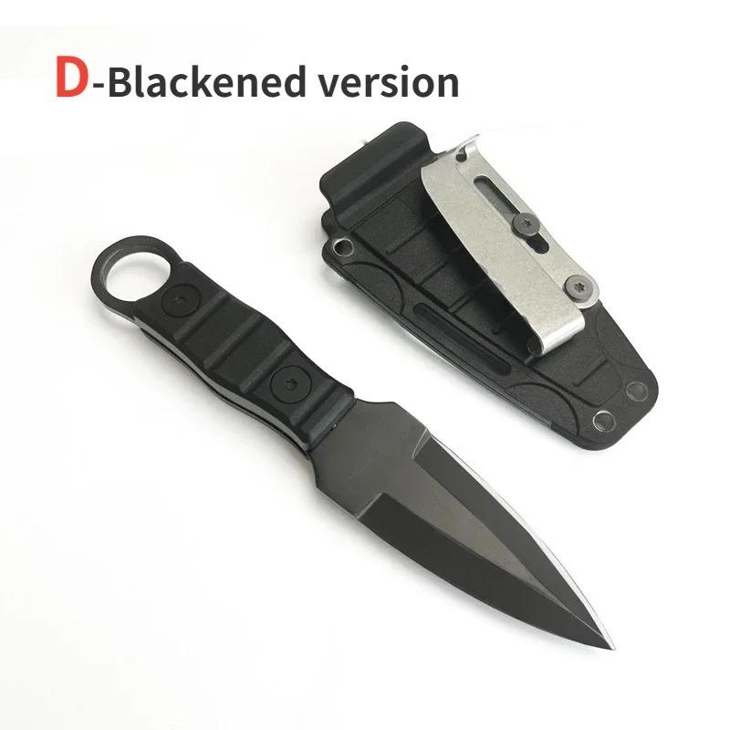 Knife Sharp Fruit Knife Handle Meat Knife Portable Scabbard Ring Knife