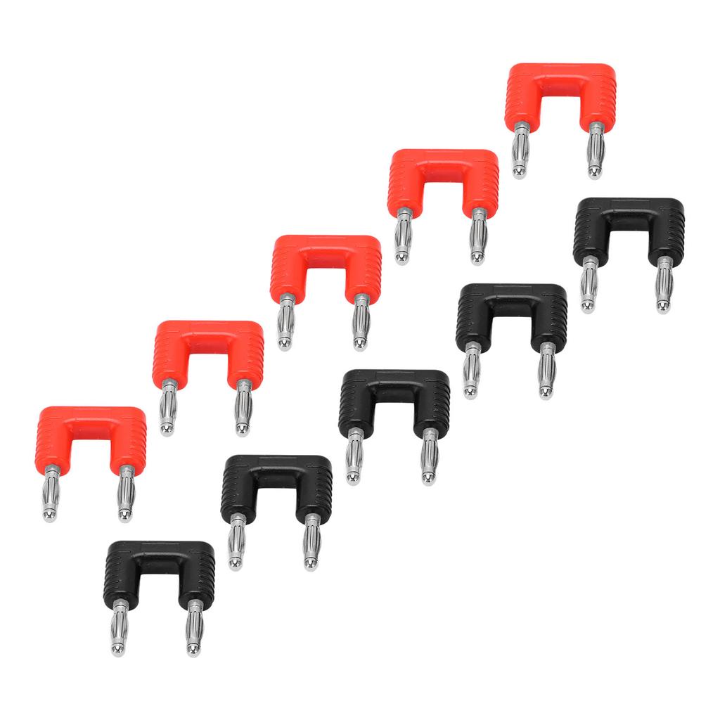 5 Sets J.20004 Dual Banana Plug Professional 2 Way Speaker Banana Male Plug for Speaker Wires