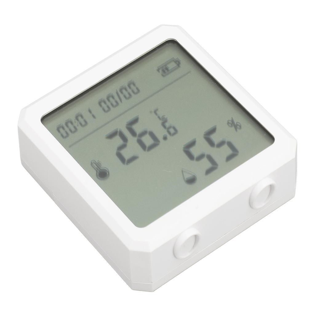 Monitor de Temperatură și Umiditate Control Vocal Senzor de Temperatură Wifi Higrometru cu Alertă prin Aplicație pentru