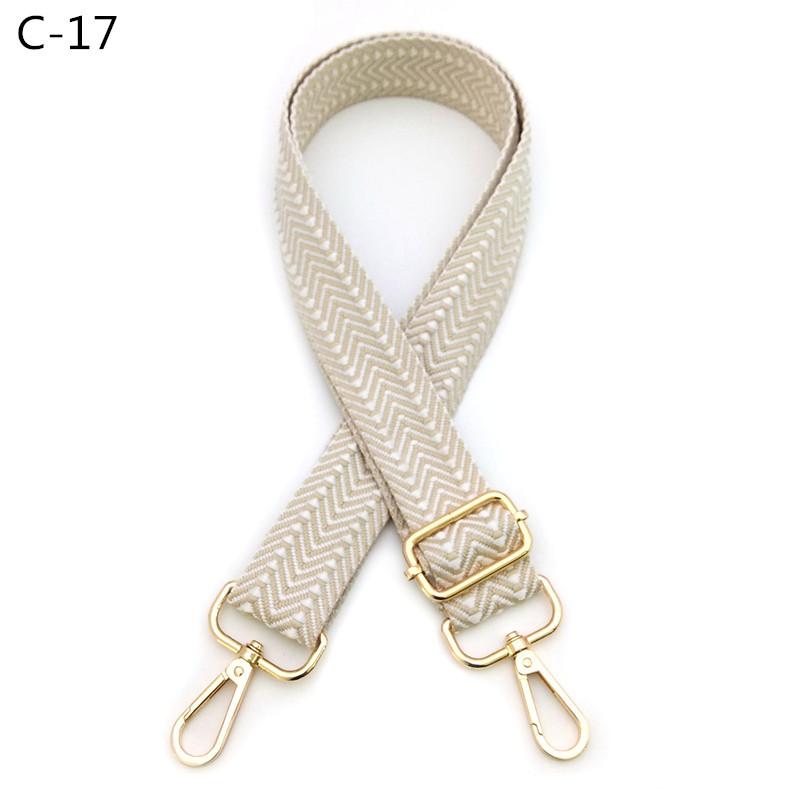 New Arrow Solid Color Bag Shoulder Strap Accessories One Shoulder Oblique Span Adjustable Replacement School Bag Wave Strap