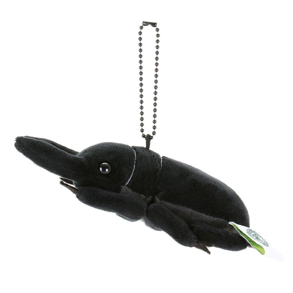 Carolata Giant Stag Beetle Plush Mascot (Realistic Insectwith Chain) Cute Stag Beetle Keychain Doll Gift (Twice Tested)  Christmas Present