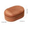 Soft Flannel Jewelry Case With Compartments Portable Designs For Home Travel Use