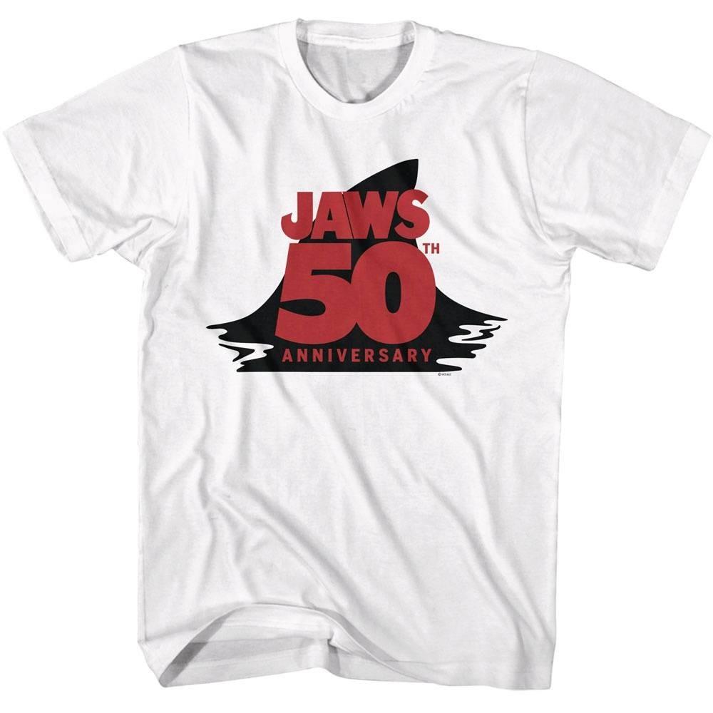 Jaws 50th Anniversary Shark Fin Men T Shirt S