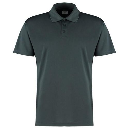 Kustom Kit Mens Micro Mesh Short-Sleeved Polo Shirt