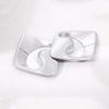 ABS Chrome Safety Belt Frame Cover Trim 2pcs For BMW 7 Series G11 G12 2016-2021